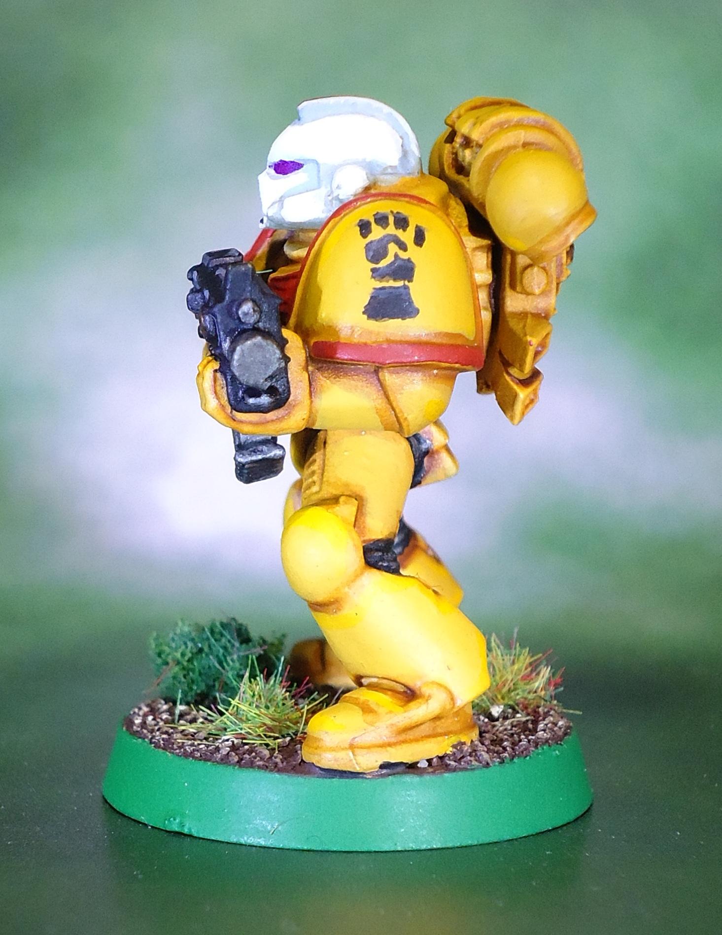bandai space marine imperial fist